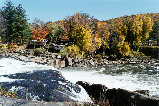 Overlooking the Great Youghiogheny Waterfall of Ohiopyle Picture