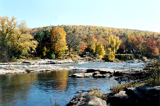 Youghiogheny River at Ohiopyle in Autumn Picture