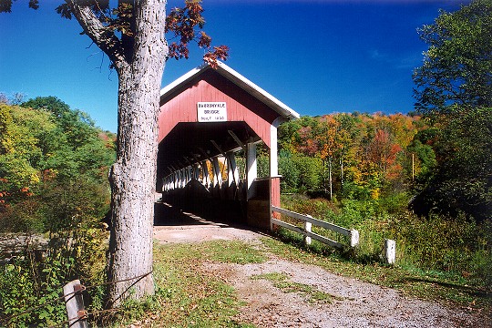 Barronvale Covered Bridge in Somerset County Picture