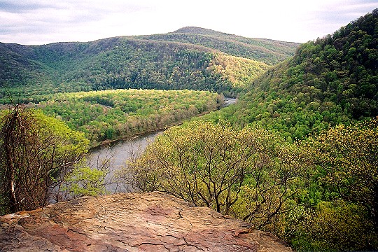 Laurel Highlands Trail's Youghiogheny River Overlook Picture