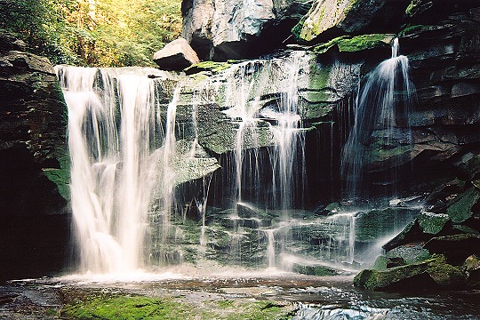 The Falls of Elakala in Silk Like Streams Picture