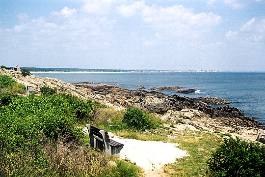 Benches With an Ocean View Along the Marginal Way Picture