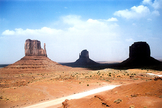 Dark Shadows Flowing Across Monument Valley Picture