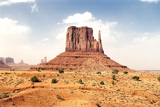 West Mitten Butte at Monument Valley Picture
