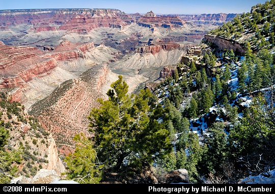 Looking Beyond a Natural Amphitheater into Grand Canyon Picture