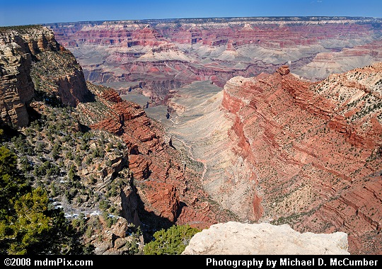 Grandview Point's View of a Natural V Formation Picture
