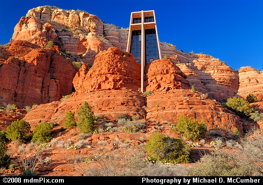 Surrounding Red Rock and Chapel of the Holy Cross Picture