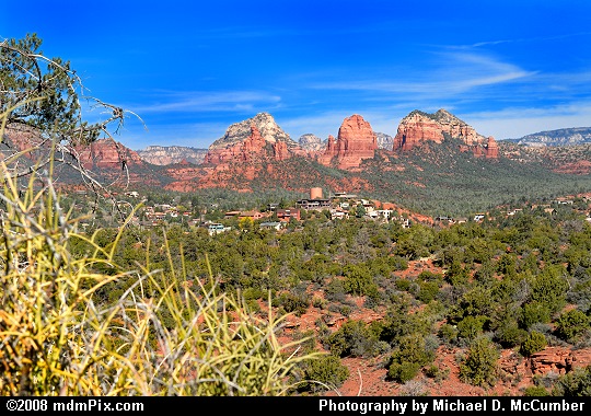 Sedona, Arizona with Buttes of Red Rock in Background Picture