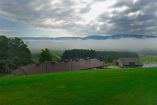 A Wall of Morning Fog Moving through Canaan Valley Picture
