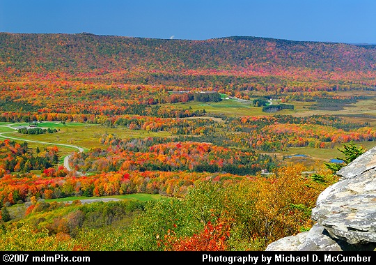 Autumn Reds of Canaan Valley and Canaan Mountain Picture
